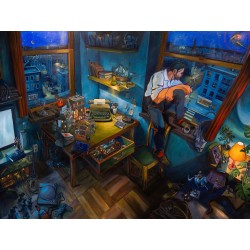 Noční - autorský plakát